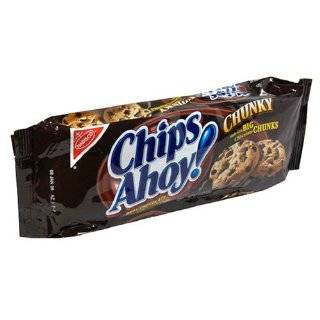 Chips Ahoy Chunky Chocolate Chip Cookies, 14 Ounce Packages (Pack of 