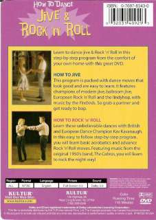 How to Dance JIVE & ROCK N ROLL NEW Instructional DVD  