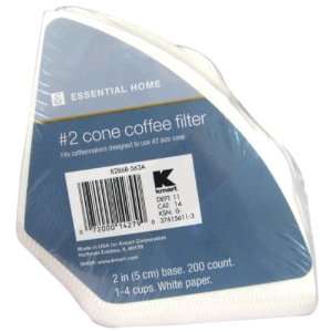  Cone Coffee Filters   200 count 