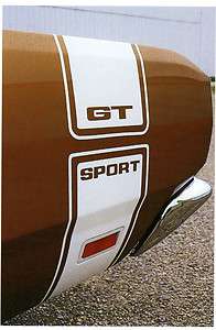 1969 DODGE DART GT SPORT BUMBLE BEE STRIPE DECAL KIT*  
