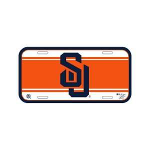  Syracuse Orange Plastic License Plate
