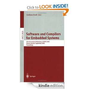 Software and Compilers for Embedded Systems 7th International 