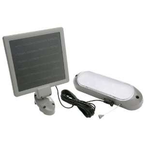 NEW Designers Edge L 949 10 LED Rechargeable Solar Panel Shed Light 