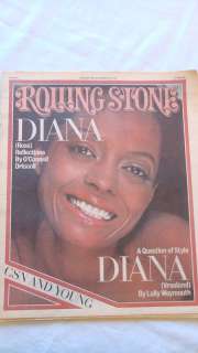   Rolling Stone Mag.~DIANA ROSS COVER #245 1977~COLLECTIBLE  MINT  