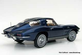 1963 Corvette Z06 Split Window Coupe LE 3000 Franklin Mint Precision 