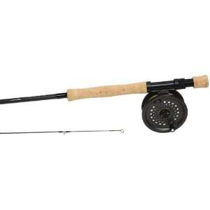 Cortland Magnum Fly Fishing Outfit   2 Piece Rod with Reel, Line and 