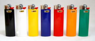 10 FULL SIZE NEW BIC DISPOSABLE LIGHTER ASSORTED COLORS  