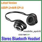 Universal Stereo Bluetooth Wireless Headset Earphone for iPhone 4S HTC 
