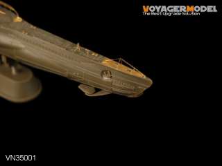 Voyager 1/350 WWII German U Boat Type VII B (For AFV Club SE73502 