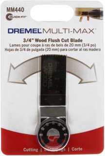 Dremel Multi Max MM440  3/4 inch Wood Flush Cut Blade, BBA62  