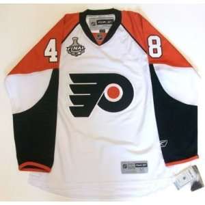 Daniel Briere Flyers Real Rbk 2010 Cup Jersey W Large   NHL Replica 