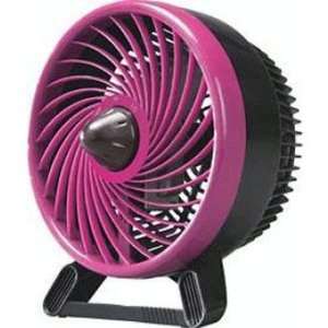  New Kaz Inc Desk Fan 177.80 Mm Diameter 2 Speed Quiet Pink 