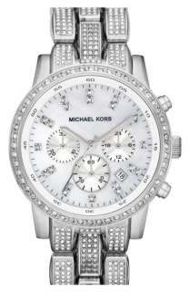 Michael Kors Showstopper Crystal Chronograph Watch  
