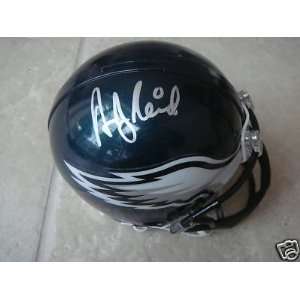 Andy Reid Philadelphia Eagles Signed Mini Helmet W/coa