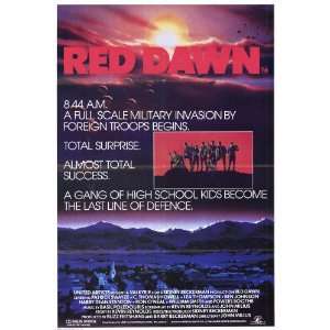  Red Dawn (1984) 27 x 40 Movie Poster Style B