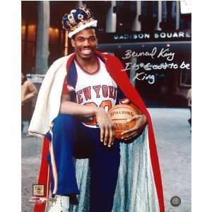  Steiner New York Knicks Bernard King Autographed 16X20 