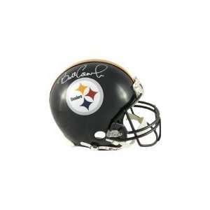 Bill Cowher Pittsburgh Steelers Autographed Mini Helmet Coa