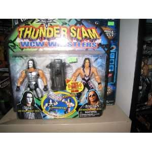  WWE WCW WWF THUNDER SLAM STING VS. BRET HART (With 