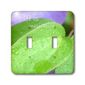 Patricia Sanders Flowers   Life is Inspiration   Light Switch Covers 