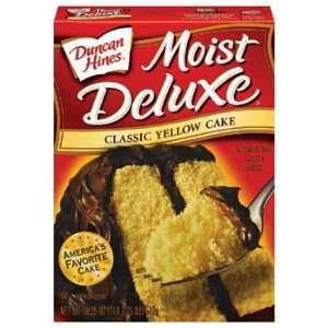 Duncan Hines Moist Deluxe Classic Yellow Grocery & Gourmet Food