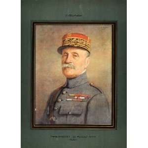  1929 Ferdinand Foch French Army Marechal Portrait WWI 