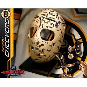Gerry Cheevers Boston Bruins Autographed Full Size Goalie Mask