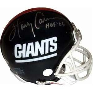 Harry Carson Autographed/Hand Signed New York Giants Football Mini 