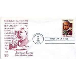 Jerome Kern 1885 1945 Stamps Envelope