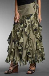 Dimri Cascade Ruffle Skirt  