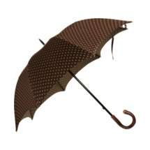 Barneys New York Polka Dot Stick Umbrella