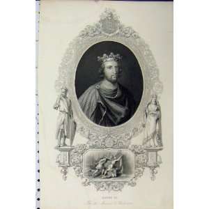  Portrait King Henry Iii C1850 Monument Westminster
