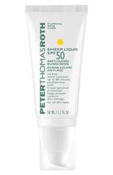 Peter Thomas Roth Sheer Liquid Anti Aging Sunscreen SPF 50 $52.00