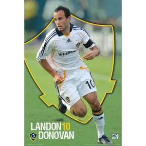  Landon Donovan #10 of the Los Angeles Galaxy MLS Poster 
