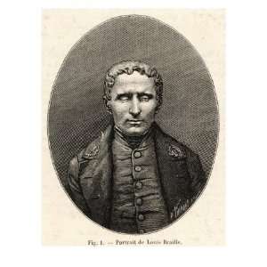Louis Braille French Inventor of System of Raised Point Writing for 
