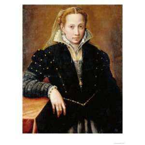  Portrait of Margaret of Austria Giclee Poster Print