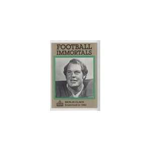    1985 88 Football Immortals #94   Merlin Olsen Sports Collectibles