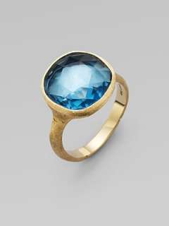 Marco Bicego   18K Gold Ring/Blue Topaz    