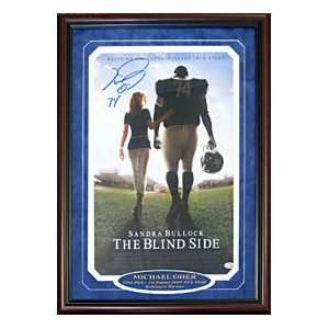 Michael Oher Autographed / Signed Framed The Blind Side 12x18 Poster