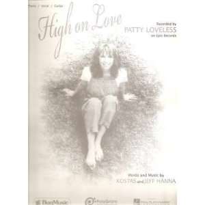    Sheet Music High On Love Patty Loveless 139 