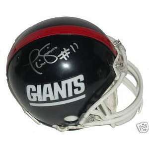 Phil Simms Signed New York Giants Mini Helmet
