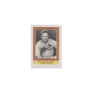  1985 Woolworths Topps #18   Rogers Hornsby Sports Collectibles