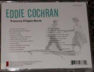 CD EDDIE COCHRAN  TWENTY FLIGHT ROCK  