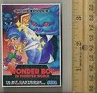 Sega Game Gear Monster World II (Wonder Boy III) JPN