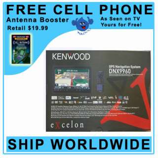 KENWOOD DNX9960 2 DIN 7 LCD TV DVD  GPS IPOD 019048188359  