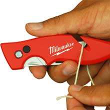 48 22 1901 Milwaukee Fastback Flip Open Utility Knife 045242204649 