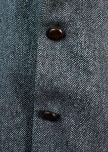 vintage herringbone ALLYN ST GEORGE tweed jacket blazer sport coat sz 