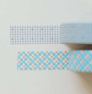  Adhesive Masking Paper Tape Wash_check, grid (11yard)  
