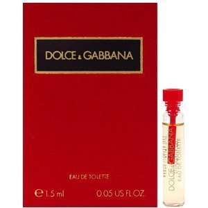  Dolce and Gabbana Eau De Toilette Pour Femme Vial: Beauty