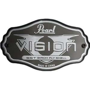  Pearl Vision VSX 5 Piece Standard Drum Set, Strata White 