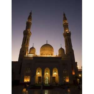  Jumeirah Mosque, Dubai, United Arab Emirates, Middle East 
